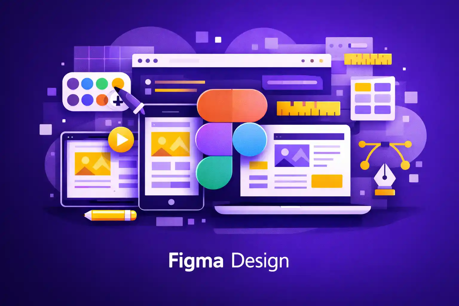 Illustration of Figma Design